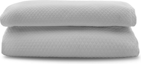 Lin De Luxe Super Double Hotel Pique Blanket Gray 220x240cm