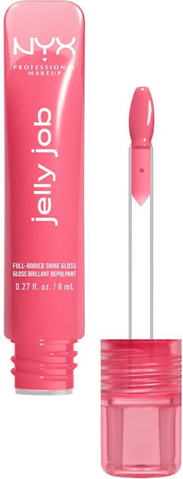 NYX Professional Makeup Jelly Job Лип Глос 07 Jelly Blushin 7.5мл