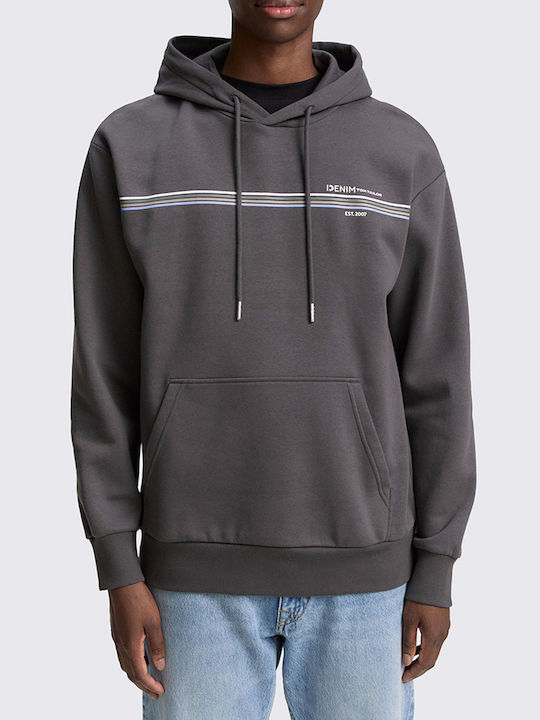 Tom Tailor Sweatshirt mit Kapuze Dark Gray