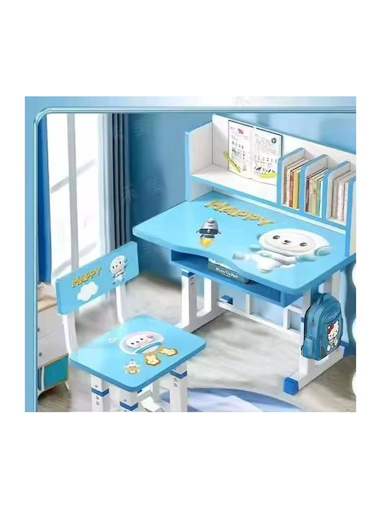 Kids Desk made of Melamine Blue