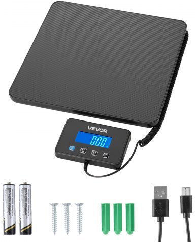 Vevor Electronic Precision Commercial Scale with Weighing Capacity of 200kg and Division 30gr