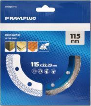 Rawlplug Δίσκος Κοπής Δομικών Υλικών 115mm