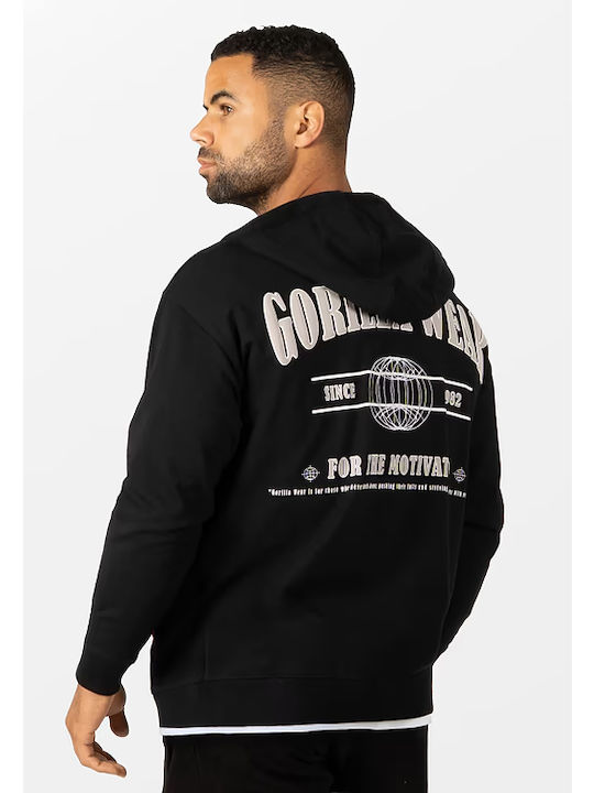 Sweatshirt with Hood Black
