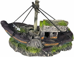 Decorative Shipwreck Boat
