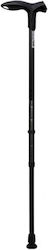 Orthia 05.10.099 Ergonomic Μπαστούνι Ρυθμιζόμενο Μαύρο