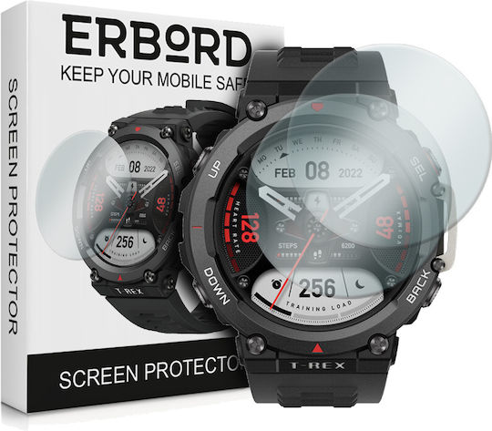 2x Стъкло Erbord Amazfit T-Rex 2 Бързо