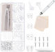 Kit Reparații Ochelari Zola 35 Pernițe Nazale Diverse Modele Șuruburi Pensetă Șurubelniță Lavetă Curățare