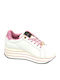 Damen Sneakers White / Rose