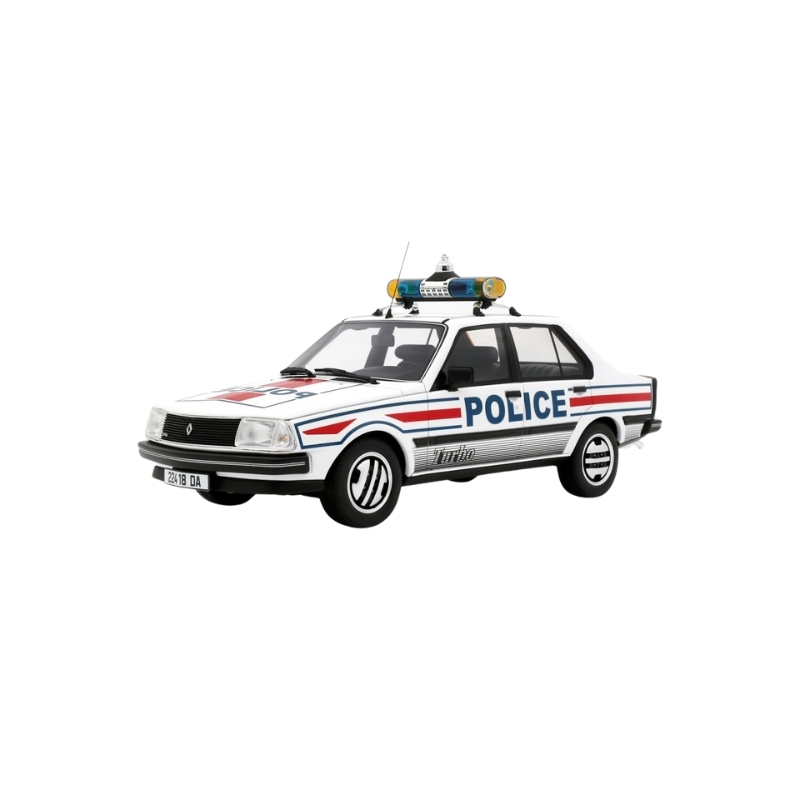 Machetă Mașină Renault 18 Turbo Police Nationale 1982 1:18 Otto