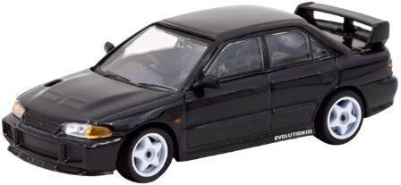 Моделна Фигура Автомобил Mitsubishi Lancer Gsr Evolution 3 Черен 1:64 Tarmac