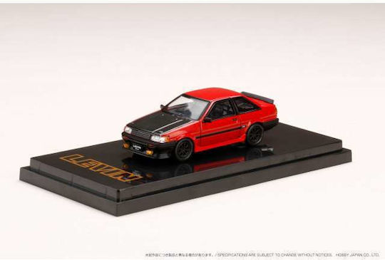 Machetă Mașină Toyota Corolla Levin GT Apex AE86 Roșu Scara 1:64