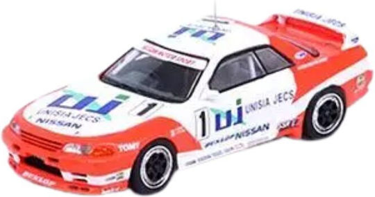 Machetă Mașină Nissan Skyline GT-R R32 #1 1933 Portocalie 1:64 Inno64