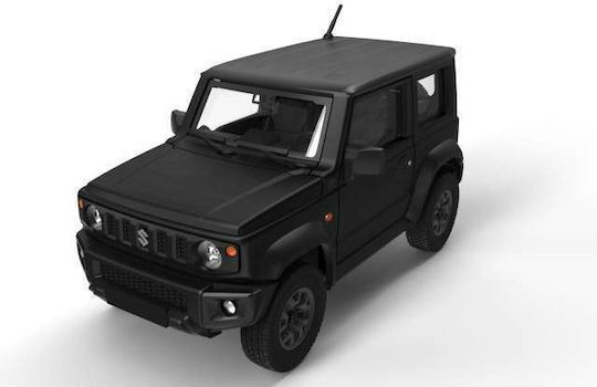 Machetă Mașină Suzuki Jimny Jb74 2018 Negru Ldh Scara 1:64 BM Creations
