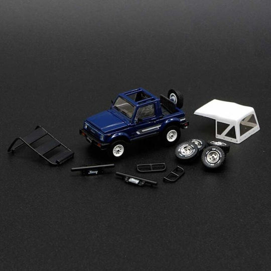 Machetă Mașină Suzuki Jimny Sj41 Albastră Scara 1:64 Bm Creations Bmc168