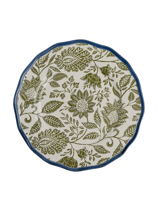 Laura Ashley Hedingham Πιάτο Ρηχό Κεραμικό Sage...