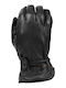 Longhorn Rodeo Winter Men's Motorcycle Gloves Leather Black