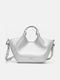 Paula Women's Bag Tote Handbag Silver