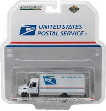Макет Автомобил International Durastar Камион United States Postal Service Usps 2013 1:64 Greenlight