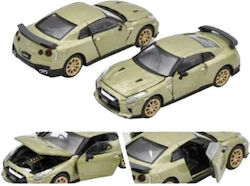Machetă Mașină Nissan GT-R R35 T-spec 2022 Auriu Scara 1:64 Era Car
