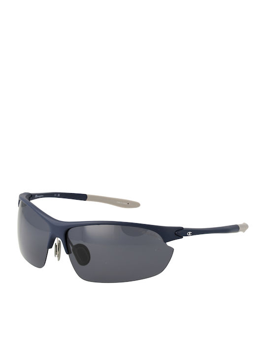 Champion Men's Sunglasses with Black Frame and Gray Lens CU5130-72C03