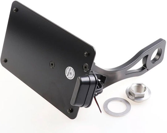 Cult Werk Motorrad-Kennzeichenhalter und -rahmen Hd-dyn014-fr2