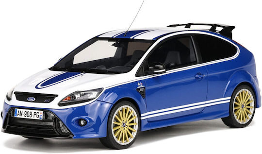 Моделна Фигура Автомобил Ford Focus Mk2 Rs Le Mans Син 2010 1:18 Otto Models Ot1010