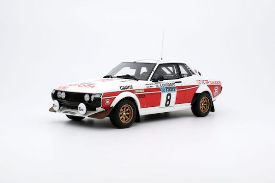 Machetă Mașină Toyota Celica Ra21 Alb Rac Rally 1977 Scara 1:18 Otto Models Ot1044