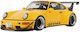 Machetă Mașină Porsche Rwb Qeema Galben 2024 1:18 Gt Spirit Gt492