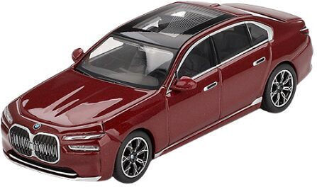 Macheta Auto Bmw I7 Xdrive60 Aventurin Red 2023 1:64 Mini Gt Mgt00952-l