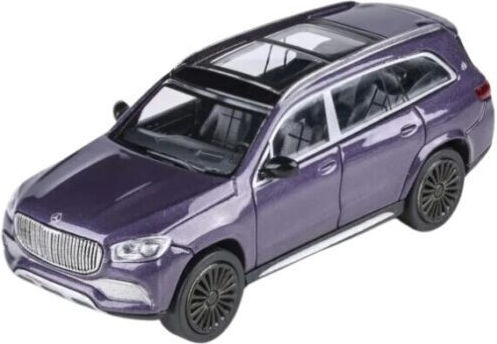 Machetă Mașină Mercedes Benz Maybach Gls-class 600 2019 Violet Scara 1:64 Para64