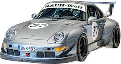 Machetă Mașină Porsche Rwb Yuiitsumuni Silver 2024 1:18 Gt Spirit Gt Gt522