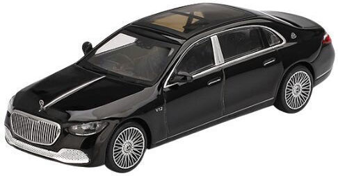 Модел Автомобил Mercedes-Maybach S680 Черен 2022 1:64 Mini GT MGT00977-L