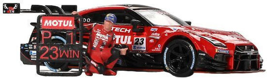 Machetă Auto Nissan GT-R R35 Matsuda Figurina #23 Motul Autech Câștigător Suzuka 2021 Scara 1:64 Mini GT MGT00875-L