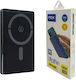 PZX V86 Power Bank 10000mAh 22.5W Μαύρο