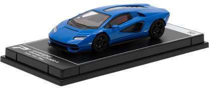 Macheta Auto Lamborghini Countach Lpi 800-4 Albastru 1:64 Kinsmart