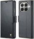 Caseme 023 Luminus Wallet Μαύρο (Xiaomi 15T Pro)