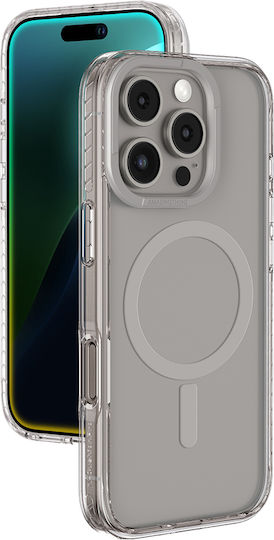 AmazingThing Titan 360 Full Cover Σιλικόνης / Πλαστικό Γκρι (iPhone 16 Pro Max)