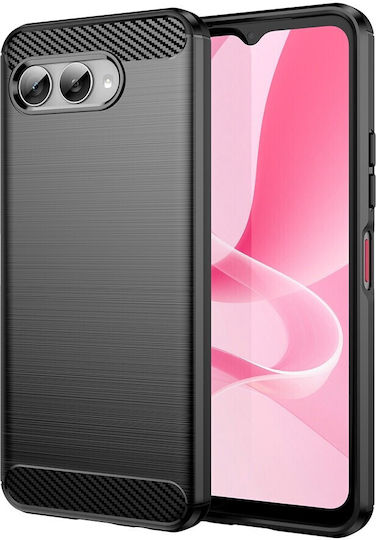 Carbon Fiber Rückseite Umschlag Schwarz (Nothing Phone (3))