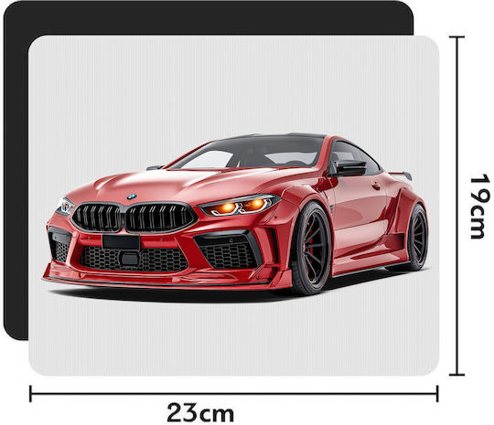 Mouse Pad Rubber 22x18cm Αυτοκίνητο Bmw