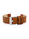 Pacific Armband Leder Schwarz (Universal 22mm)