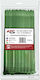 ATC Plastic Cable Ties 200mm x 2.5mm in Green Colour (100 pcs)