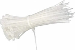 Cablexpert Δεματικά Καλωδίων Πλαστικά 150mmx150mm σε Λευκό χρώμα (100τμχ)