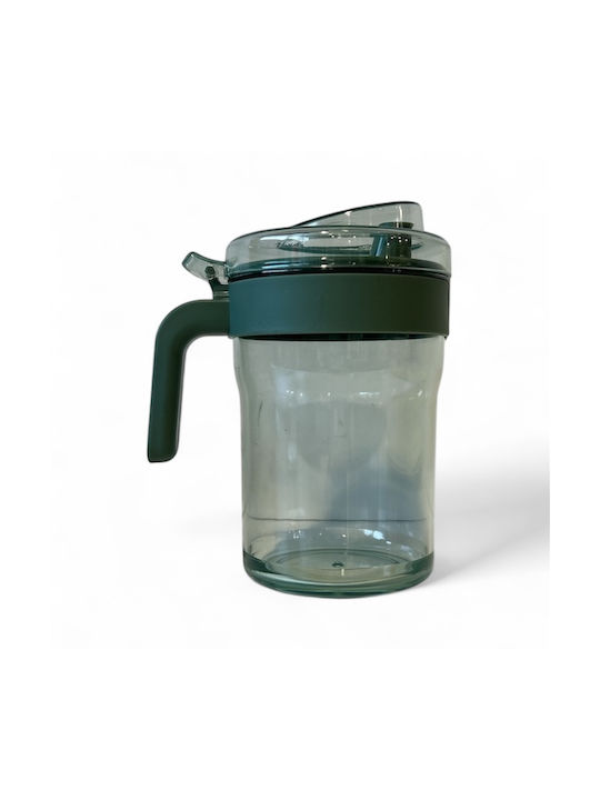 Dream House Δοχείο Λαδιού Πλαστικό με Ροή 500ml Green