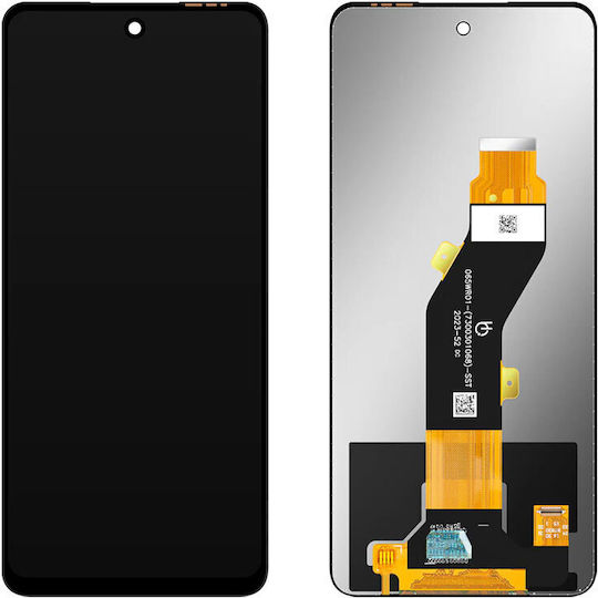 ZTE Screen with Touch Mechanism for ZTE Blade A75 4G (Black)