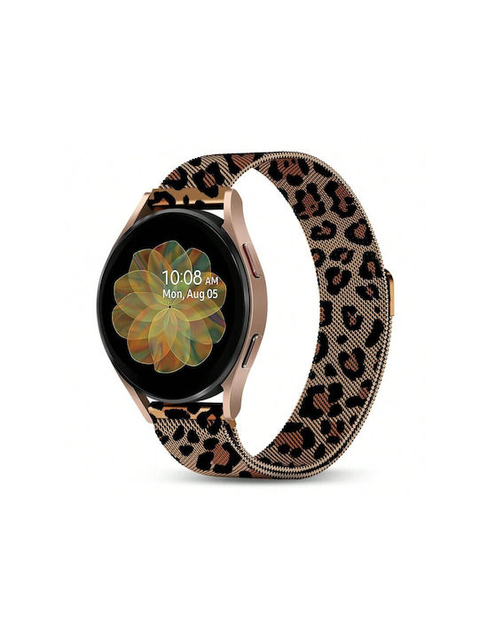 Curea Metalică Milanese Închidere Magnetică Realme Watch S Leopard
