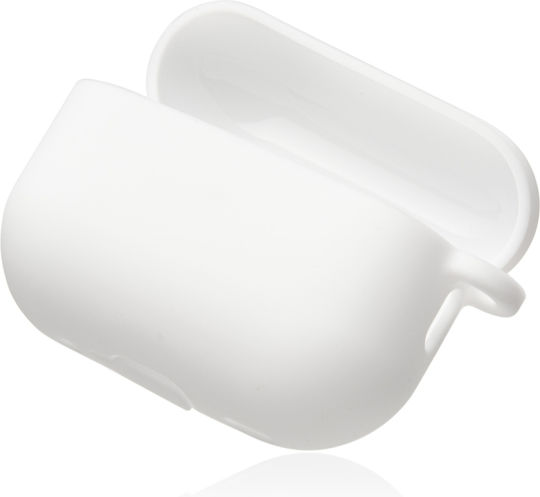 Naxius Case Case Silicone in White color for Apple AirPods Pro 2