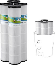 Vevor Poolfilter Ersatzteile Set 4 Stück Vevor Poolfilter Ersatzteile Set 4 Stück