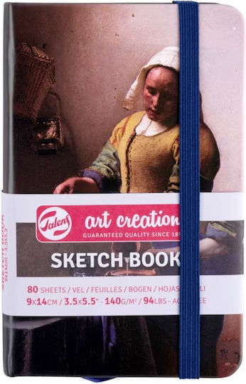Sketchbook Talens 9x14cm 80pages Note 140g/m2 Art Creation Milkmaid 1129314351μ
