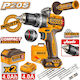Ingco CIDLI209686E Brushless Cordless Impact Dr...