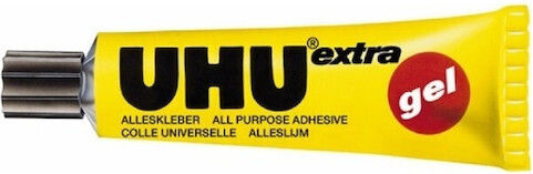 UHU Κόλλα Gel Παντοκολλητής Extra Γενικής Χρήσης 31ml Διάφανη